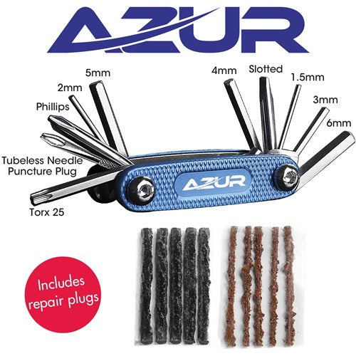 10 Function - Tubeless Multi Tool With Plugs