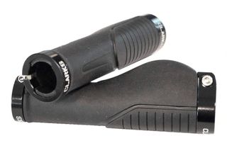 GRIPS, Clarks, comfort, Ergonomic, LONG - 140mm, Integrated double alloy lockrings, Black