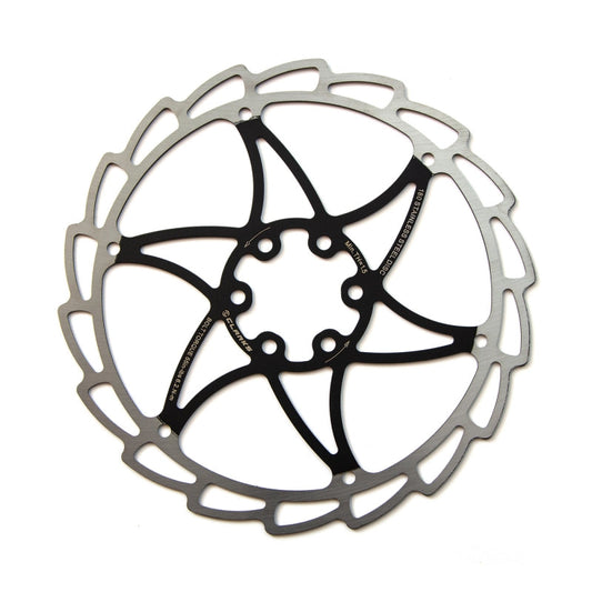DISC ROTOR - Single piece rotor, CLARKS, STAINLESS STEEL 160mm, BLACK ED finish, Quality Clarks product
