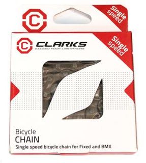 CHAIN - Single Speed - 112L - CLARKS - BLACK - E-Bike - w/Connect Link