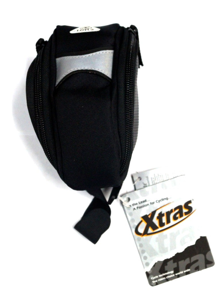 SADDLE BAG Q/R 600D BLACK