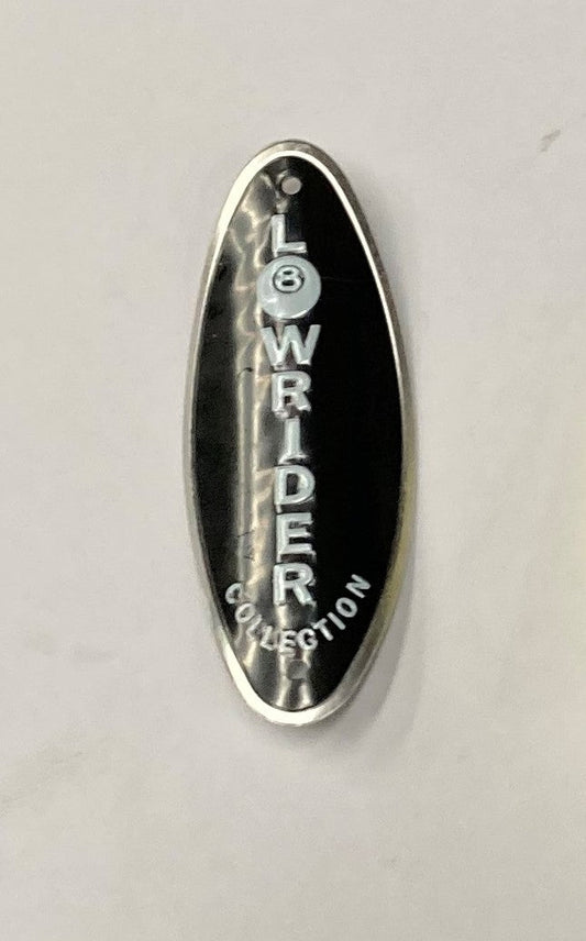 NAME PLATE LOWRIDER BLACK