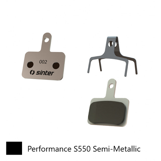 BRAKE DISC PADS - MTB & ROAD premium performance pads, BLACK, Shimano B type | Tektro |TRP Deore BR-M575 | BR-M525 | BR-M515 | BR-T615 | LX BR-T675etc Quality Sinter product Made in Slovenia