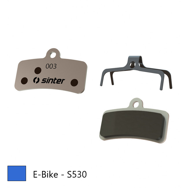 BRAKE DISC PADS - E-BIKE & endurance pads, BLUE, Shimano D type | Tektro/TRP XTR BR-M9120/XT BR-M8120/BR-M8020/SLX BR-M7120/SAINT BR-M820 etc  Quality Sinter product