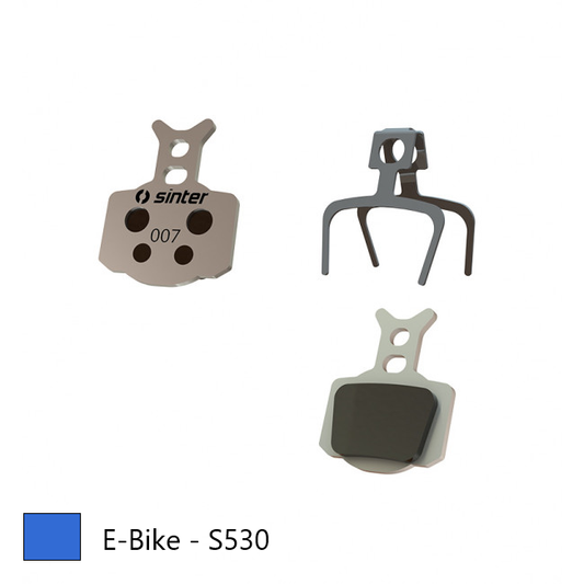 BRAKE DISC PADS - E-BIKE & endurance pads, BLUE, Formula RO Racing | T1 Racing | R1 Racing | R1 | C1 | CR3 | T1 | RO | Mega etc   Quality Sinter product Made in Slovenia