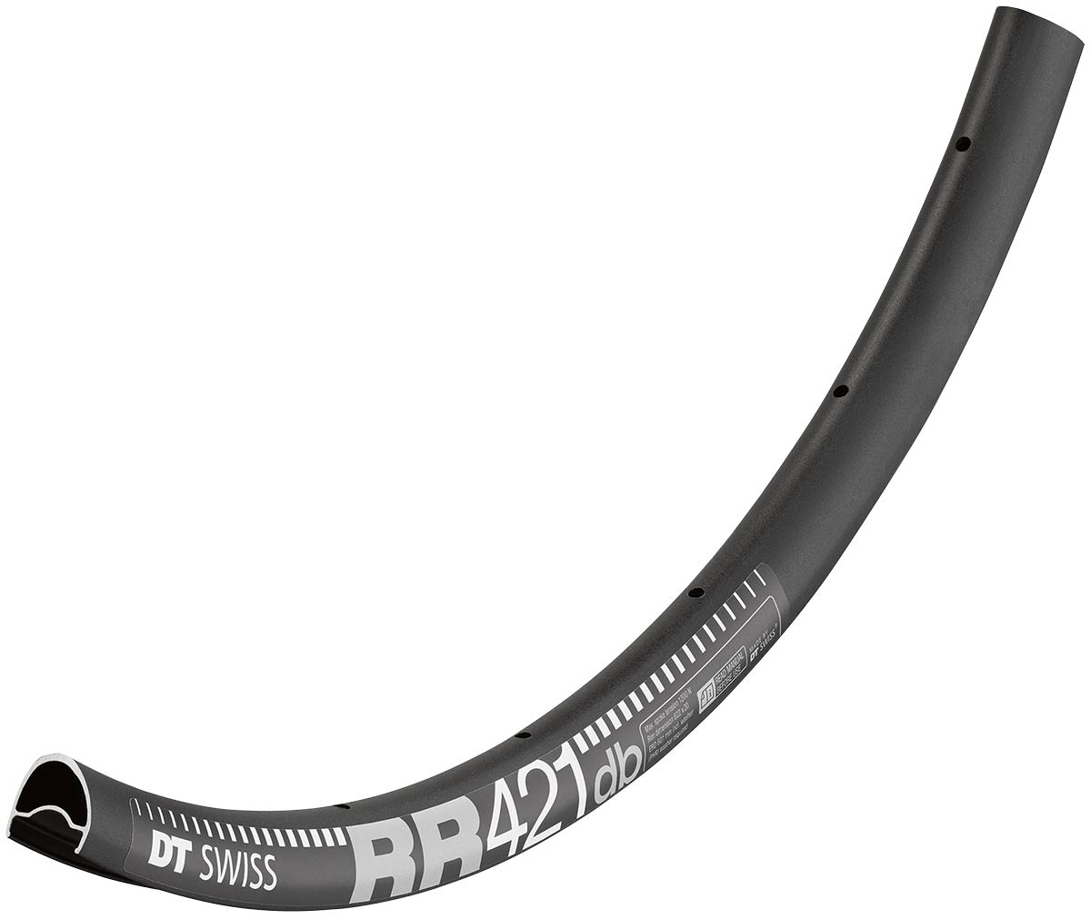 DT RIM RR421 DB 28h black 700c