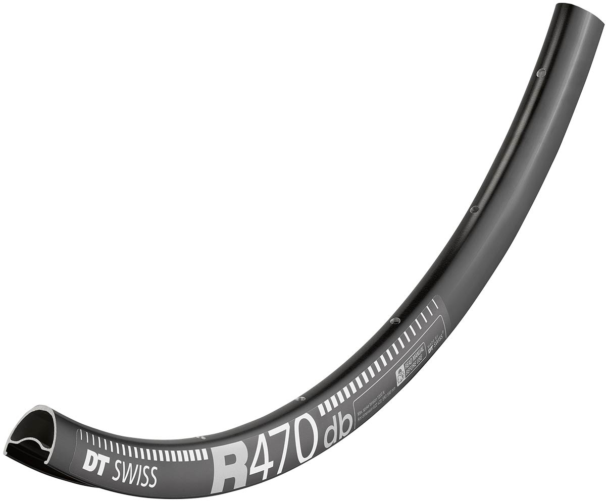 DT RIM R470 DB 32h black 700c