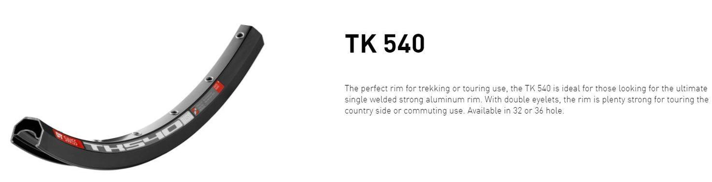 DT RIM TK540 DISC 32H 29/700C Trekking