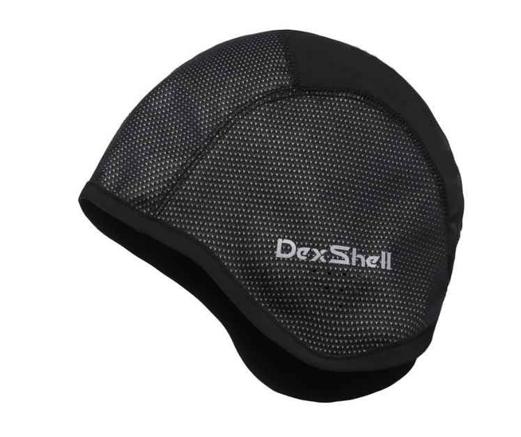 SKULL CAP by DexShell  -  One Size ADULT,  Water resistant, Windproof  -  BLACK