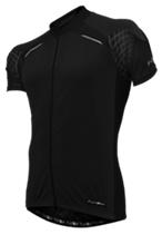 CLEARANCE  -  Jersey, MENS, FUNKIER , FIRENZE / BLACK , short sleeve, full zip, XL