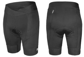 Shorts/Knicks, WOMENS, Black, FUNKIER , "Women Elite
Shorts", "New Style
New Gripper- SG-9", "80% Polyamide,
20% Spandex" LARGE