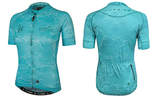 MINT PRO JERSEY -- Ladies Race Fit, FUNKIER Pro Rossini - Womens MEDIUM