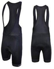 Size --- XL - FUNKIER SIRACUSA Mens Active BIB Knicks, B Chamois, 80% Polyamide 20% Spandex, BLACK