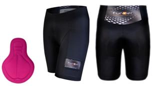 Shorts, WOMENS, 8 Panel padded, FUNKIER ,Anagni/Ridesse - B5 Large