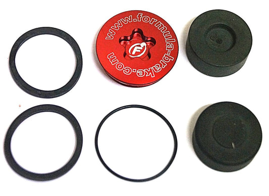 R1 CALIPER PIST/QRING KIT WITH RED CAP MY2013