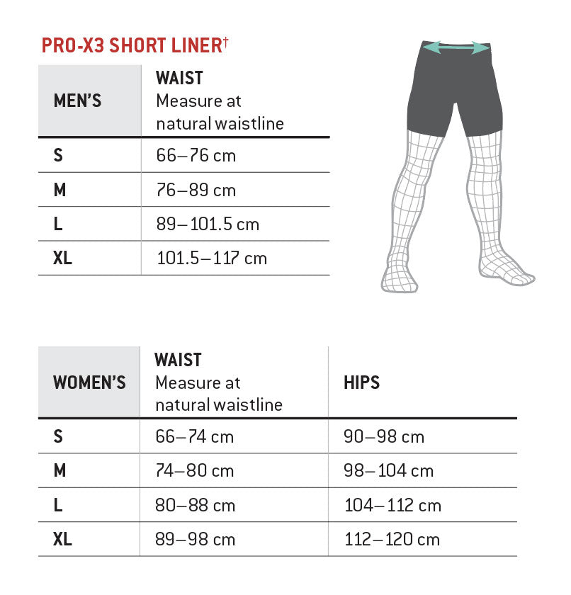 G-Form Women Pro-X3 Bike Short Liner - Black
