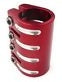 GOON Scooter Clamp - 31.8 RED w/Goon brand