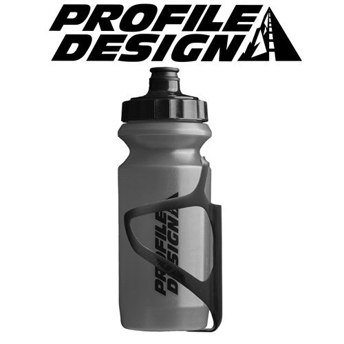 Axis Ultimate Carbon Kage with Icon SS Bottle 621ml
