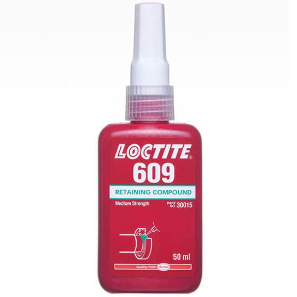 Loctite 609 Retaining compound - med strength 50ml