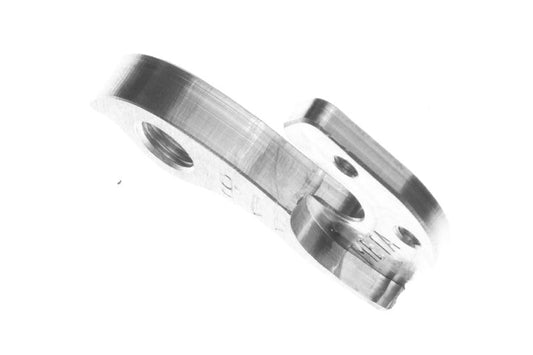 META CNC DERAILLEUR HANGER - Model 116, Material 6061 T651 Aviation Aluminium, CNC Machined, Silver, CERVELO