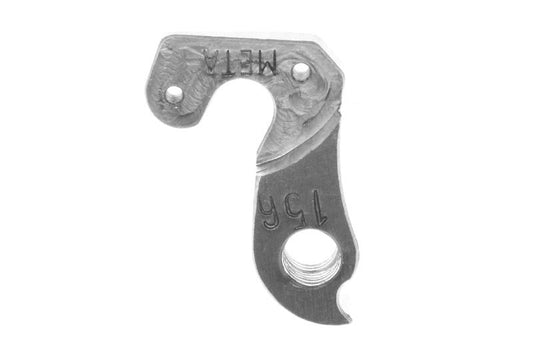 META CNC DERAILLEUR HANGER - Model 156, Material 6061 T651 Aviation Aluminium, CNC Machined, Silver, BMC