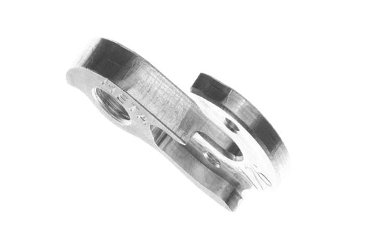 META CNC DERAILLEUR HANGER - Model 176, Material 6061 T651 Aviation Aluminium, CNC Machined, Silver, Marin, Kona, Ridley, De-Rosa, etc