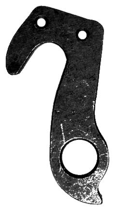 META CNC DERAILLEUR HANGER - BLACK, Model 243, Material 6061 T651 Aviation Aluminium, CNC Machined, GIANT