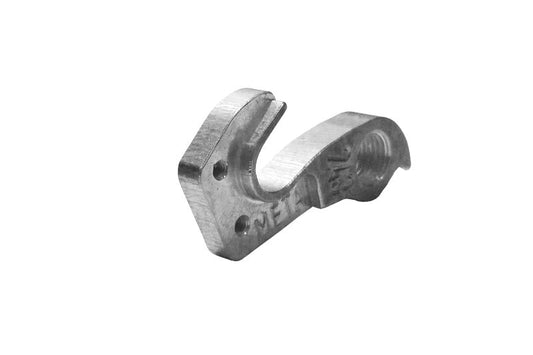META CNC DERAILLEUR HANGER - Model 243, Material 6061 T651 Aviation Aluminium, CNC Machined, Silver, GIANT