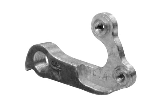 META CNC DERAILLEUR HANGER - Model 246, Material 6061 T651 Aviation Aluminium, CNC Machined, Silver, FUJI, TOMAC