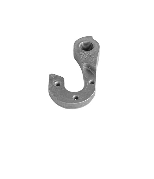 META CNC DERAILLEUR HANGER  - Model 278, Material 6061 T651 Aviation Aluminium, CNC Machined, Silver, Eddy Merckx Leige & Roubaix
