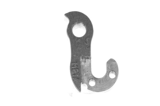 META CNC DERAILLEUR HANGER - Model 39, Material 6061 T651 Aviation Aluminium, CNC Machined, Silver, Giant