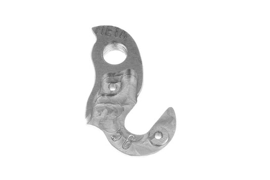 META CNC DERAILLEUR HANGER - Model 56, Material 6061 T651 Aviation Aluminium, CNC Machined, Silver, Colnago