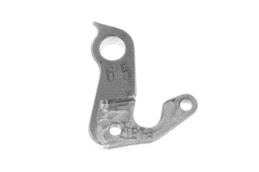 META CNC DERAILLEUR HANGER  - Model 65, Material 6061 T651 Aviation Aluminium, CNC Machined, Silver, Scott