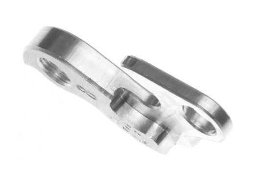 META CNC DERAILLEUR HANGER - Model 8, Material 6061 T651 Aviation Aluminium, CNC Machined, Silver, Bianchi, BMC, etc ++