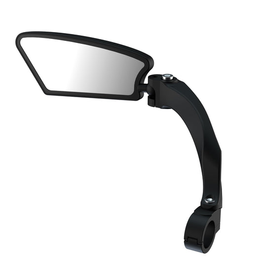 MIRROR - E-Mirror, Left, fully adjustable fit, designed to fit inside of controls and grip, can be used on non ebikes - Oxford Product