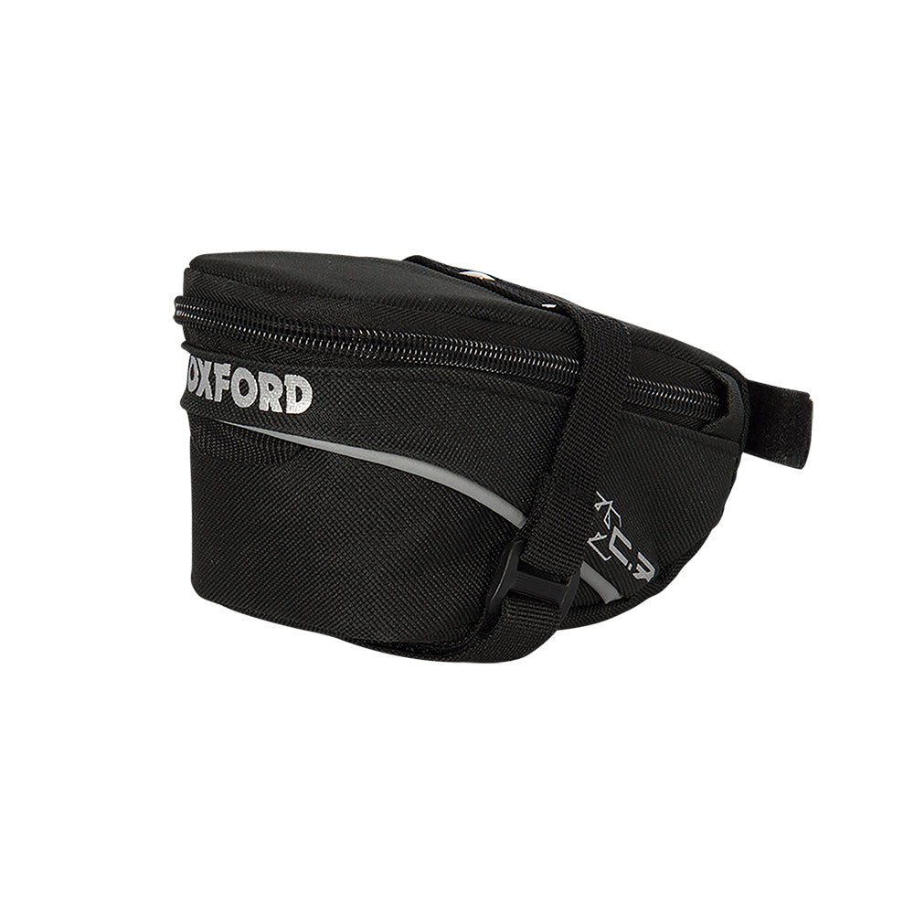 SADDLE BAG C.7 Wedge Bag 0.7L, Weatherproof design, Reinforced, universal hook & loop attachment system Size: 7 cm (H) x 15cm (W) x 8 cm (D) Oxford Product