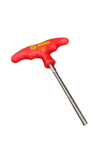 TOOL - Pillar Spoke Hand tool, for 3.2mm SQUARE head nipple (Mod.PHT6032) (Shaft length 95mm)