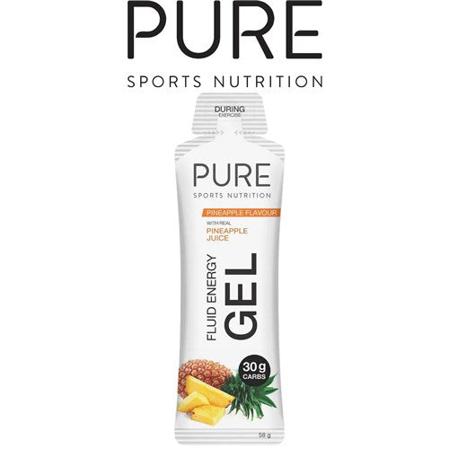 Fluid Energy Gel - Pineapple - 58g - Box of 18