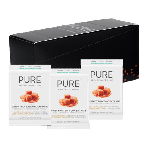 Whey Protein Concentrate - 30g Salted Caramel - Box of 25