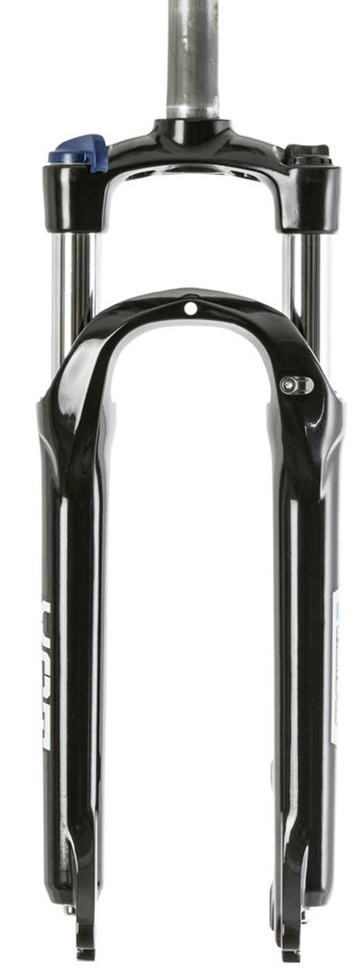 SUSPENSION FORK  24, Threadless,  XCT-JR HLO. COIL Spring. PreLoad Adj, 1 1/8. 9mm Drop Outs.Disc ONLY. 80mm Travel