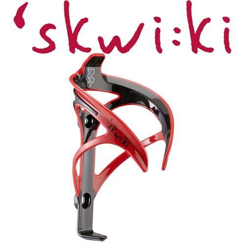 Bottle Cage - Black/Red