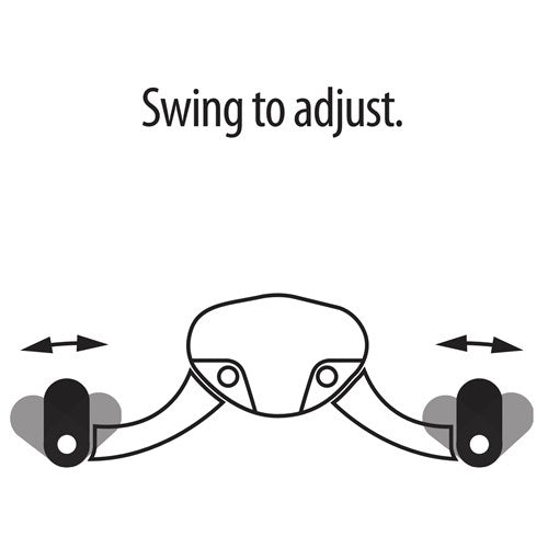 Bike Wall Hanger - Black/Red