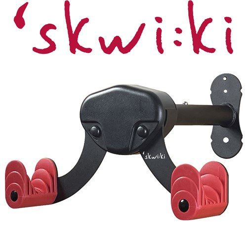 Bike Wall Hanger - Black/Red