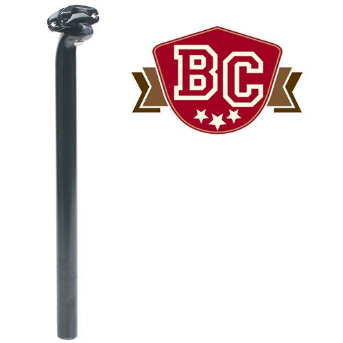 Alloy Seat Pillar - 31.6x400mm Micro-Adjust - Black