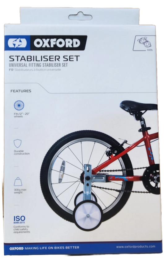 TRAINING WHEELS - 12"-20" Wheels, 30kg weight limit - Oxford Product
