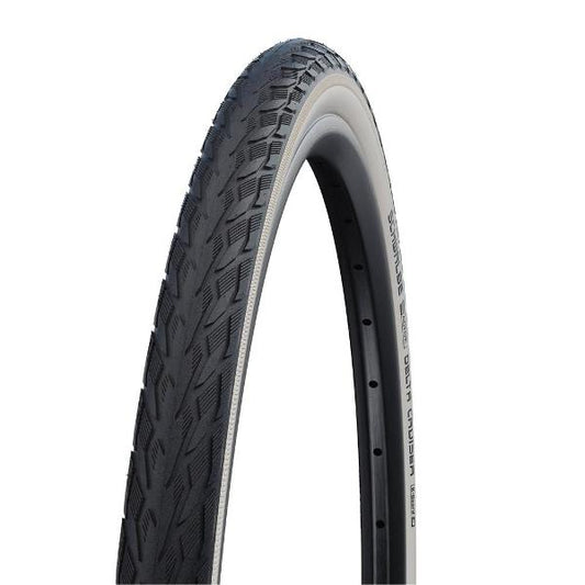 Schwalbe Delta Cruiser 700 x 28C Whitewall Reflective »