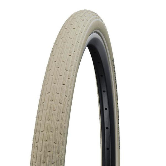 Schwalbe Fat Frank 26 x 2.35" Kevlar Guard Creme Reflective Sidewall »