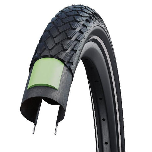 Schwalbe Marathon GreenGuard Performance Line Reflective Sidewall NEW TREAD HS620 »