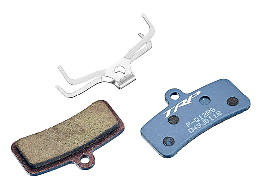 TRP DISC BRAKE PADS New Resin P-Q12RS Replacement Pads oe fitted to EVO series ( also fits TRP, Tektro and Shimano 4 piston, eg Saint  )