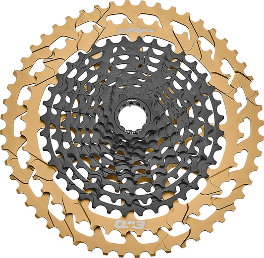 TRP Cassette CS-M9050-12 EVO, 12 speed, 10-52T, Black/Gold Microspline driver 370g!